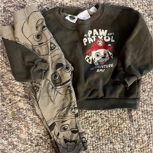 Paw Patrol Adventure Bay Sweatshirt and Pants Set - Dark Gray